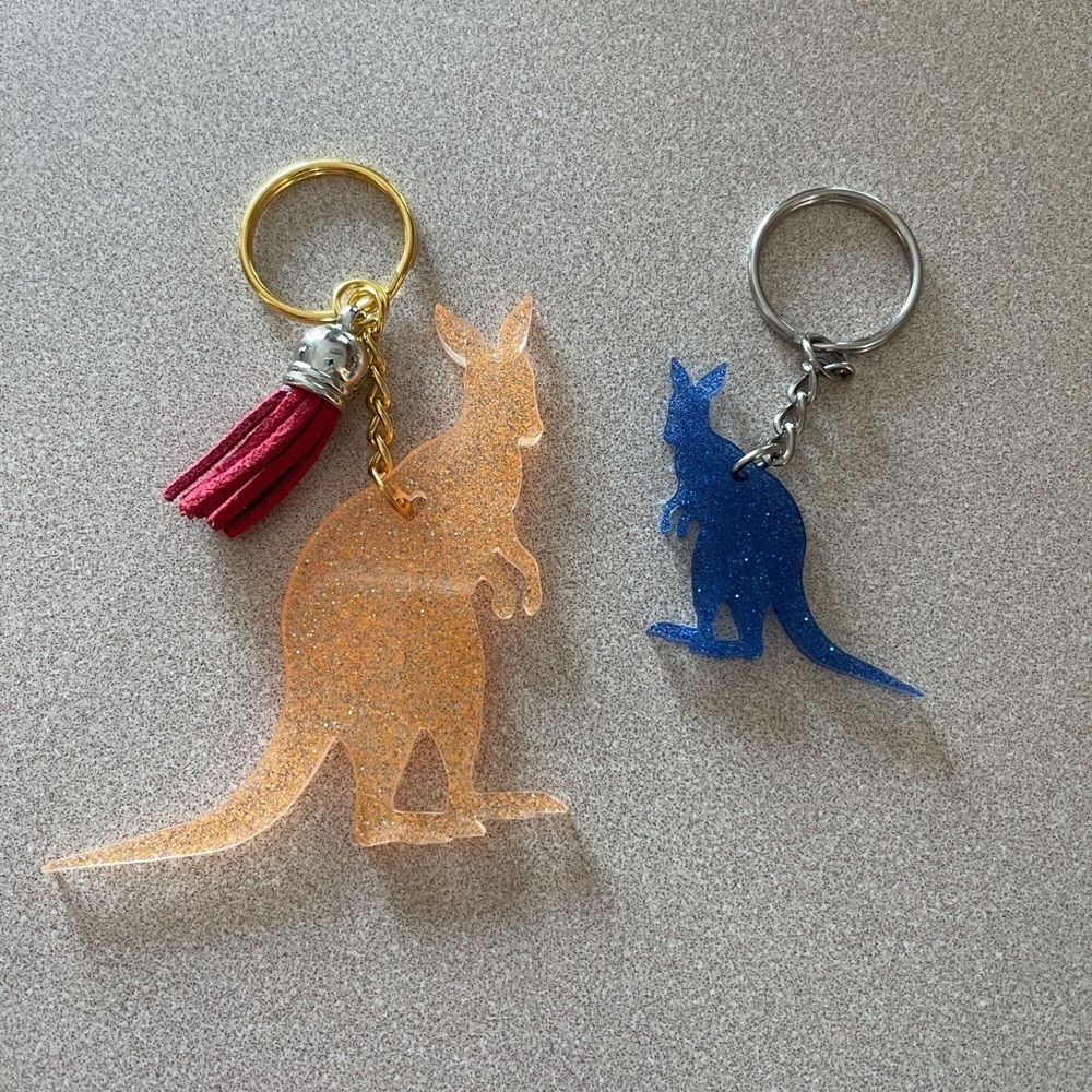 🎉🎉HP🎉🎉 Handmade Baby Kangaroo (Joey) Keychain - Picture 3 of 6